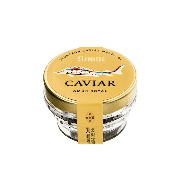 Sturgeon Caviar AMUR ROYAL, 30g