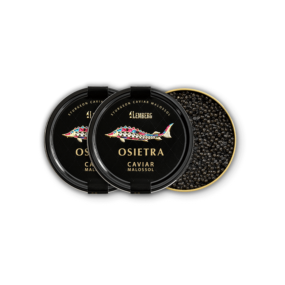 Sturgeon Caviar OSIETRA, 2 х 250g
