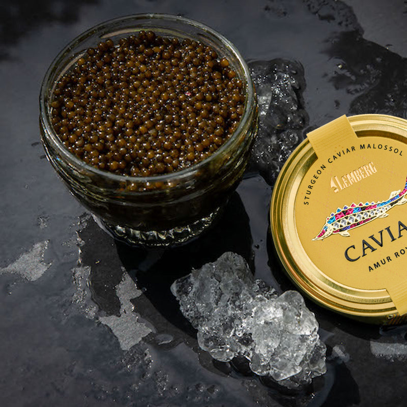 Sturgeon caviar set, 4 x 50g